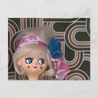 POSTAL VINTAGE DOLL
