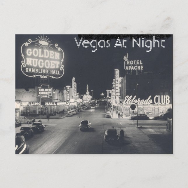 Postal Vintage Downtown Las Vegas (Anverso)
