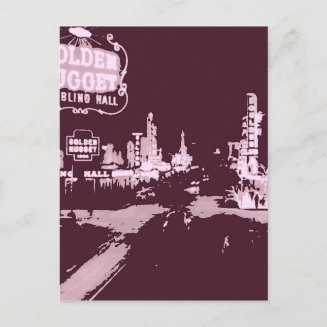 Postal Vintage Downtown Las Vegas (Anverso)