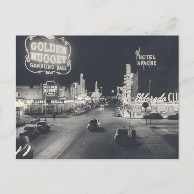 Postal Vintage Downtown Las Vegas (Anverso)