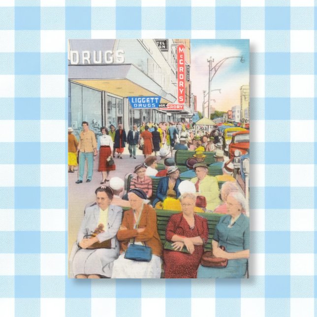 Postal Vintage Downtown St. Petersburg, Florida (Subido por el creador)