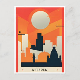 Postal vintage Dresden Germany Travel allemagne
