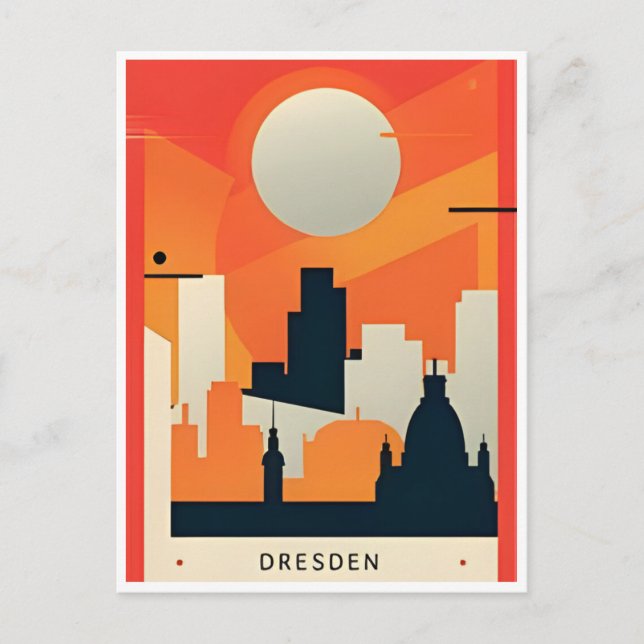 Postal vintage Dresden Germany Travel allemagne (Anverso)