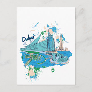 Postal vintage dubai us e design