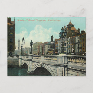 Postal Vintage Dublin Bridge