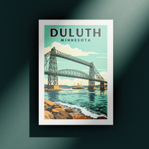 Postal Vintage Duluth Minnesota