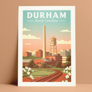 Postal Vintage Durham North Carolina