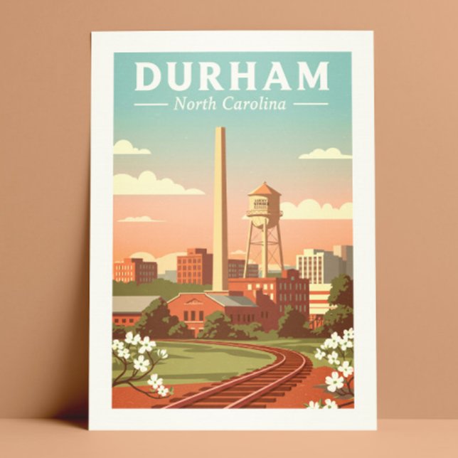 Postal Vintage Durham North Carolina (Subido por el creador)