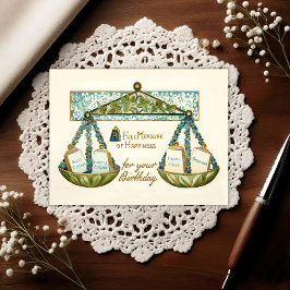 Postal Vintage Early 1900's Birthday Greeting Postcard