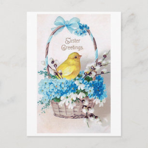 Postal Vintage Easter Chick Bouquet