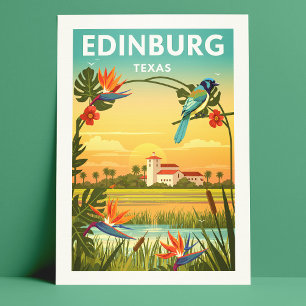 Postal Vintage Edinburg Texas