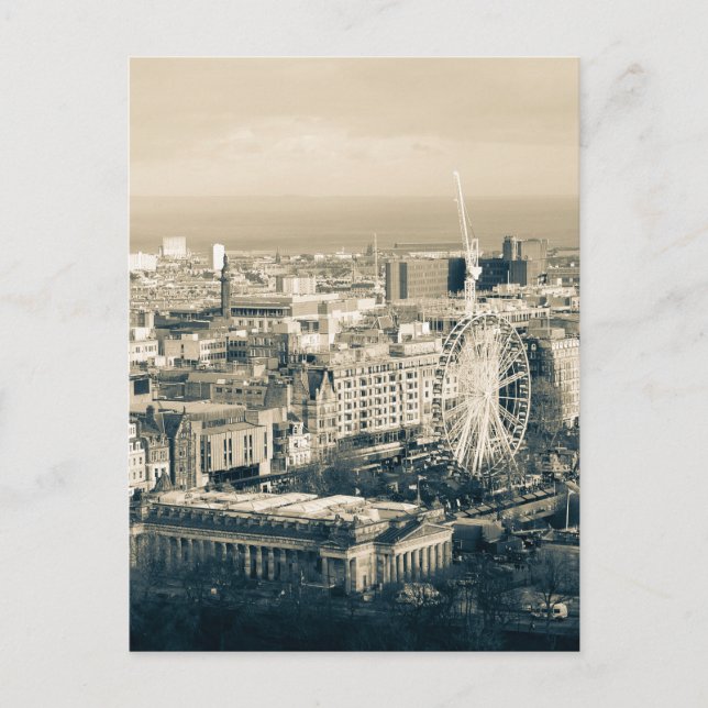 Postal Vintage Edinburgh (Anverso)