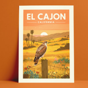 Postal Vintage El Cajon California