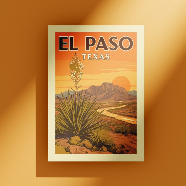 Postal Vintage El Paso Texas (Subido por el creador)