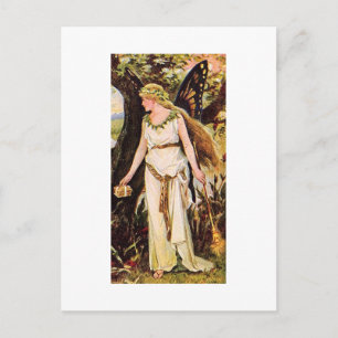 Postal Vintage Fairy