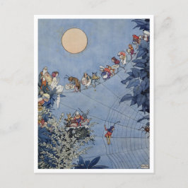 Postal Vintage Fairy Art William Heath Robinson