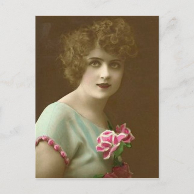 Postal Vintage Flapper (11) (Anverso)