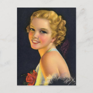 Postal Vintage Flapper (25)