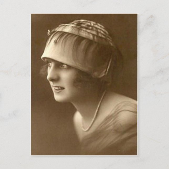 Postal Vintage Flapper (42) (Anverso)