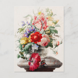 Postal Vintage Floral