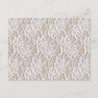 Postal Vintage Floral Lace