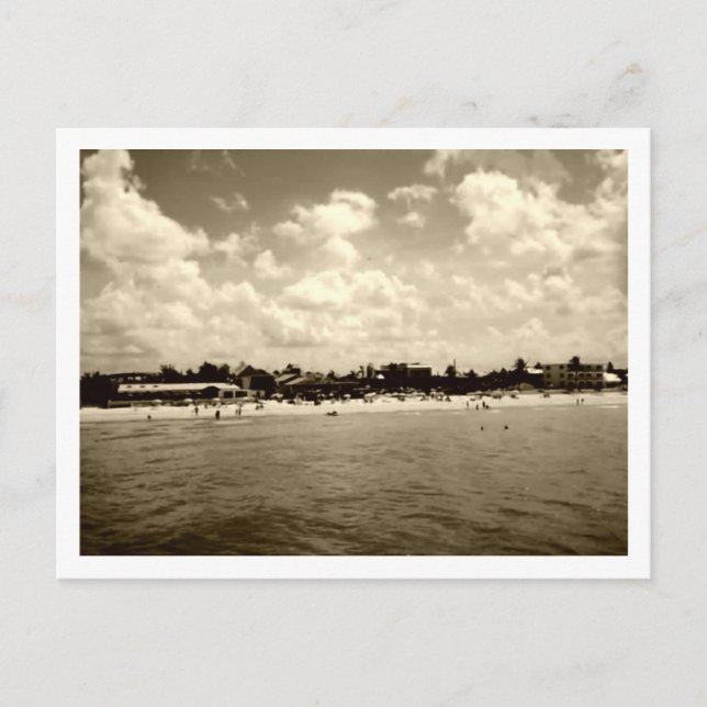 Postal Vintage Fort Myers Beach (Anverso)