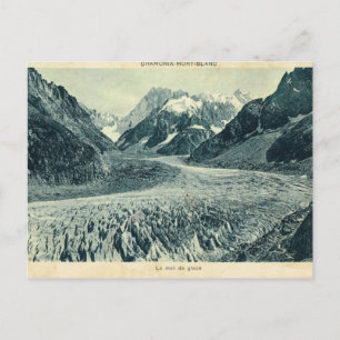 Postal Vintage France Chamonix Mont Blanc