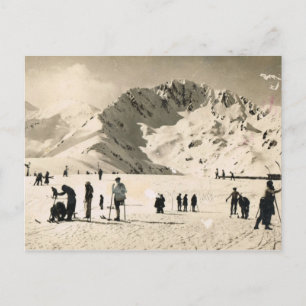 Postal Vintage France Superbagneres