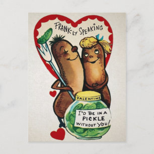 Postal Vintage Franks Valentines