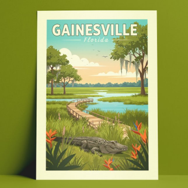 Postal Vintage Gainesville Florida (Subido por el creador)