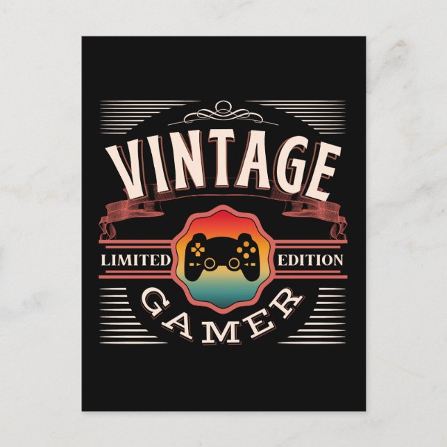 POSTAL VINTAGE GAMER LIMITED EDITION (Anverso)