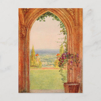 Postal Vintage Garden Art - Allingham, Helen