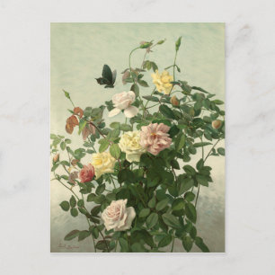 Postal Vintage George Lambdin June Morning