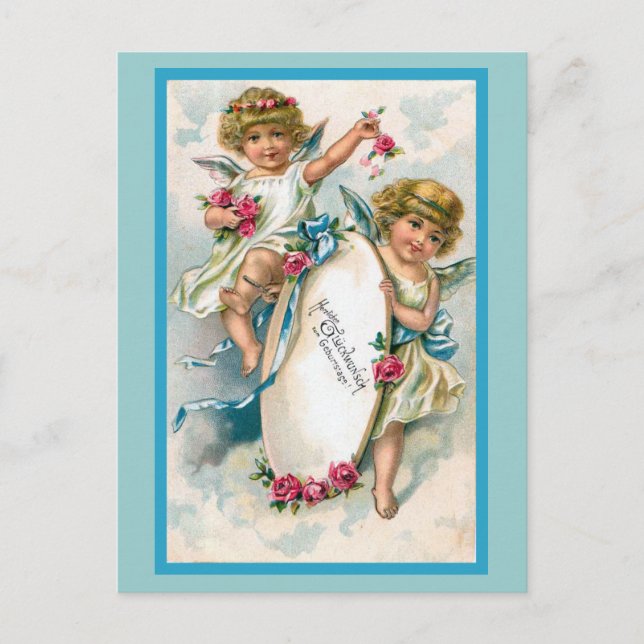 Postal "Vintage German Birday Card" (Anverso)