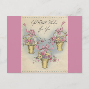 Postal Vintage Get Well Baskets 1