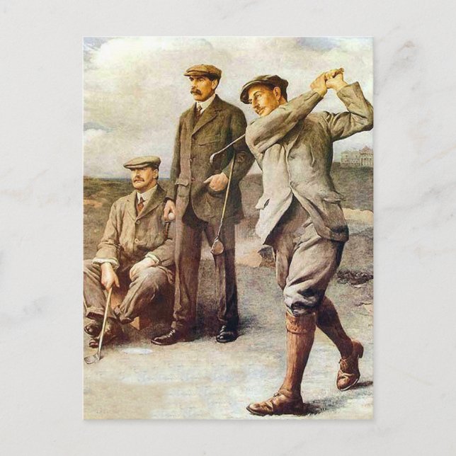 Postal Vintage Golf (Anverso)