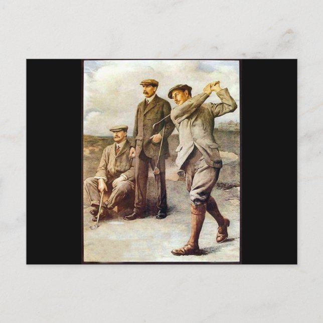 Postal Vintage Golf (Anverso)