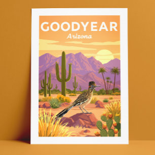 Postal Vintage Goodyear Arizona