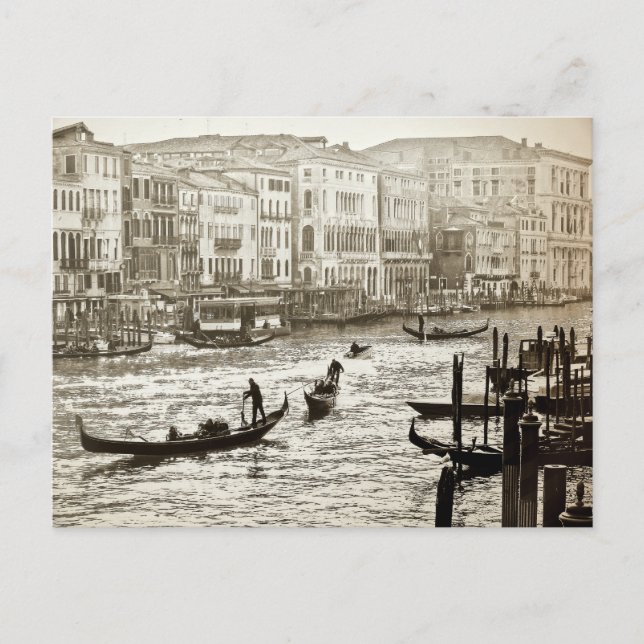 postal VINTAGE GRAND CANAL (Anverso)