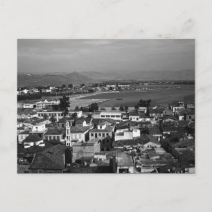 Postal Vintage Greece Nauplia Beach