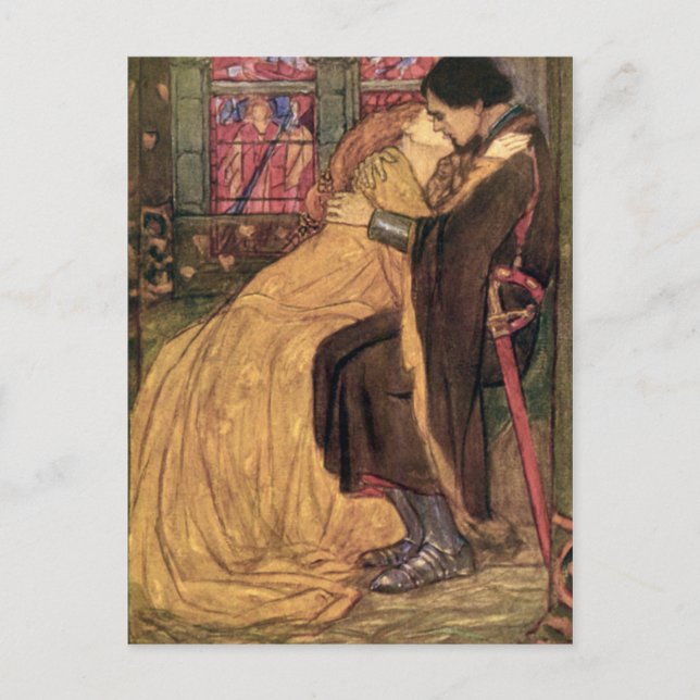 Postal Vintage - Guinevere, (Anverso)