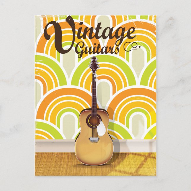 Postal Vintage Guitar Co. (Anverso)