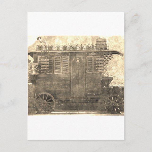 Postal Vintage Gypsy Wagon (Anverso)