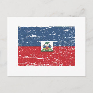 Postal Vintage Haiti Flag