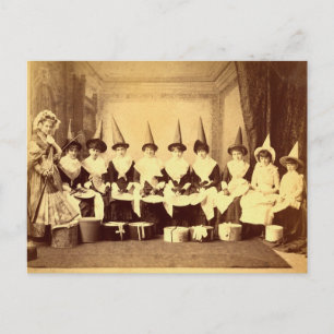 Postal Vintage Halloween Card