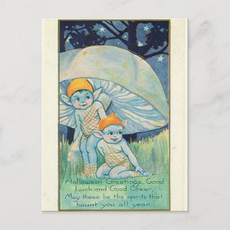 Postal Vintage Halloween del KRW