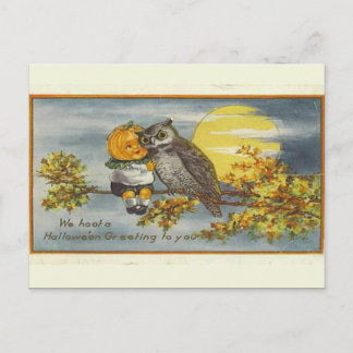 Postal Vintage Halloween del KRW