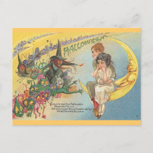 Postal Vintage Halloween Witts Goblins