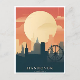 Postal vintage Hannover Germany Travel allemagne