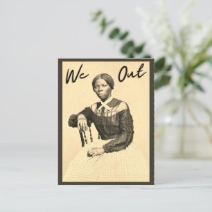 Postal Vintage Harriet Tubman - Salimos - Historia Negra